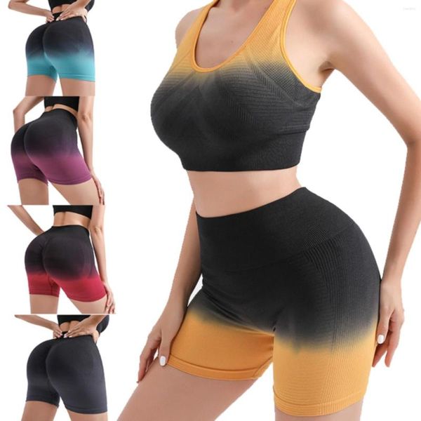 Shorts feminino treino para mulheres Scrunch BuLifting sem costura cintura alta academia atlético corrida yoga booty