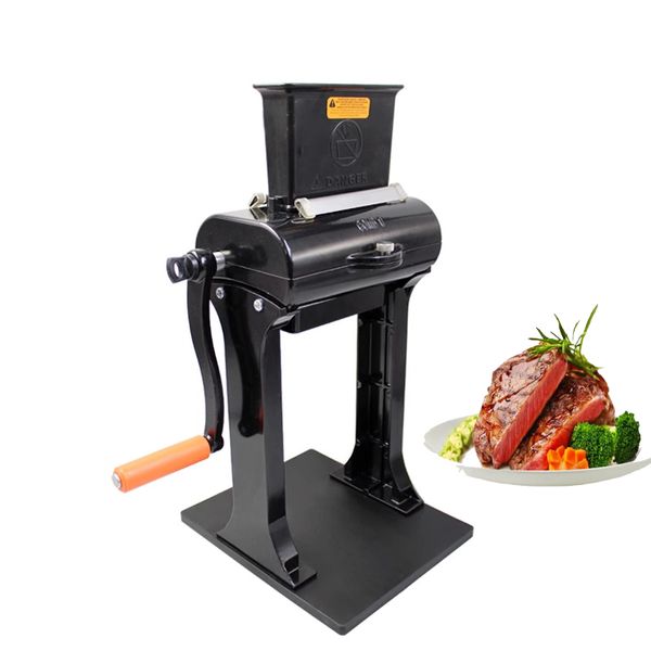 Tenderizer Maschine Schnittbreite Edelstahl manuelle Steak Schweinekotelett zartes Fleisch lose Nadel Küchengerät