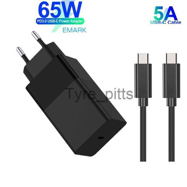 Outros Carregadores de Baterias 65W 20V 3.25A USB Tipo C PD Carregador USB C Power Adaptador de Laptop para Macbook Pro Matebook HP DELL XPS Notebooks ThinkPad x0723