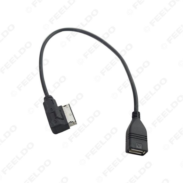 Interface de música de áudio do carro AMI MDI MMI para cabo adaptador USB para Audi A3 A4 A5 A6 VW TT Jetta GTI GLI Passat CC Touareg EOS #1557234l