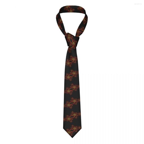 Yay bağları erkekler için klasik kravat ipek erkek kravatlar düğün partisi iş yetişkin boyun gündelik soyut fraktal
