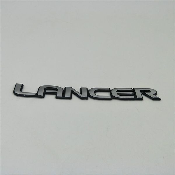 175 20mm Para Mitsubishi Black Trim Lancer Emblema Adesivo Distintivo GRS EVO ES RS Eclipse260e