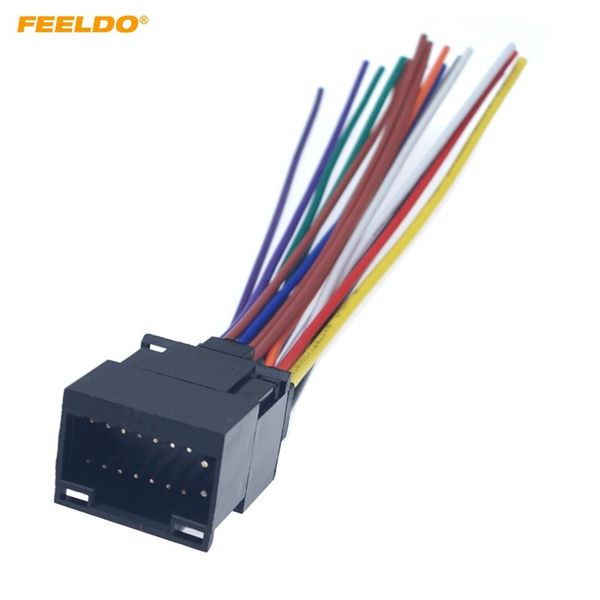 FEELDO 16pin Car Radio Stereo Cablaggio Spina Cavo Per CHEVROLET AVEO LOVASEDAN CHERY LANDWIND Fashion Aftermarket # 1606224Q