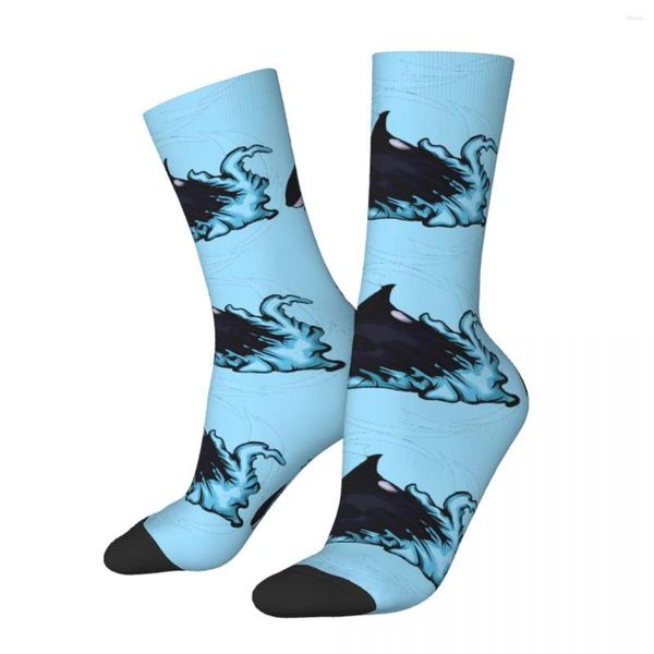 Мужские носки хип -хоп винтажный сохранение сжатие унисекс кит хараджуку рисунок напечатана смешная новинка счастливая экипаж носки для мальчиков подарок