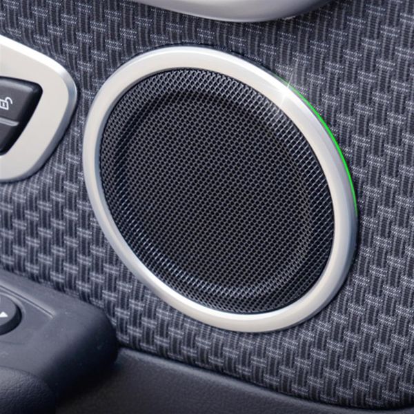 Аудио-динамик автомобиля кружок Круг Кольцо Декоративное покрытие для обложки для BMW X1 F48 2 Series F45 2016-18 Внутренние наклейки257R