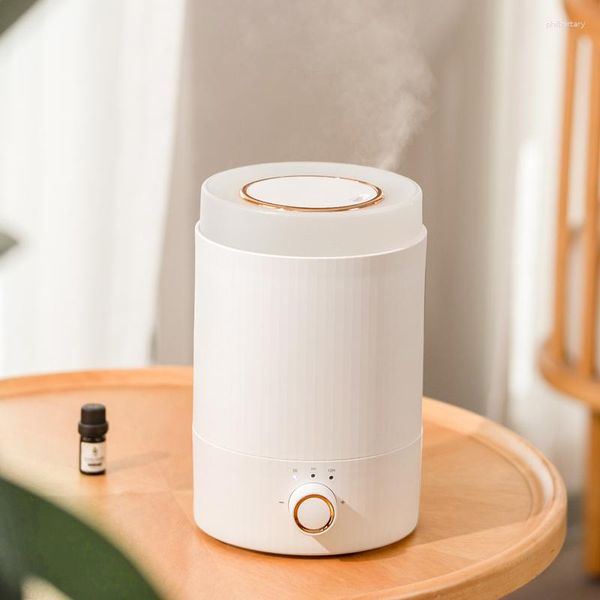 Umidificatore d'aria per aromaterapia ad ultrasuoni per uso domestico di grande capacità da 2000 ml Diffusore di olio essenziale di aroma elettrico con lampada da notte a LED