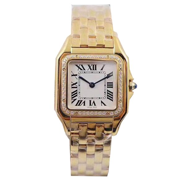square watch for women mens watches plated gold square montre homme watches high quality montre orologio stainless steel quartz wristwatch sapphire rectangular