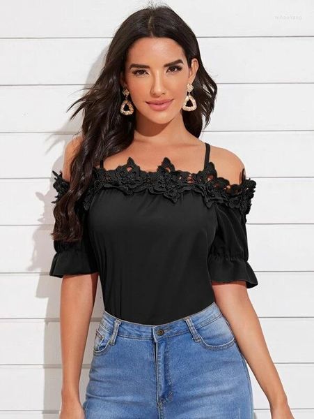 Blusa regata feminina verão moda ombro a ombro preto sexy blusa sem mangas com alças