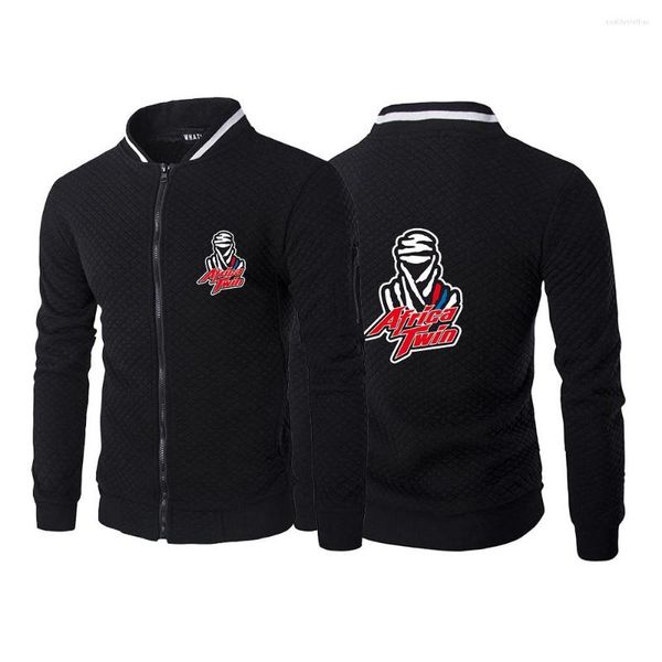 Männer Hoodies 2023 Männer Africa Twin Crf 1000 L Crf1000 Druck Lässige Mode Einfache Herbst Sechs-farbe Zipper rundhals Mantel