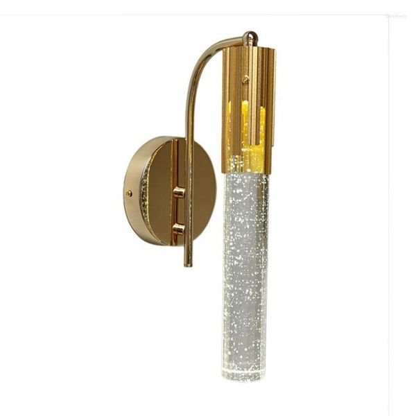 Wandlampe nordische Goldblasenkristalllampen modern