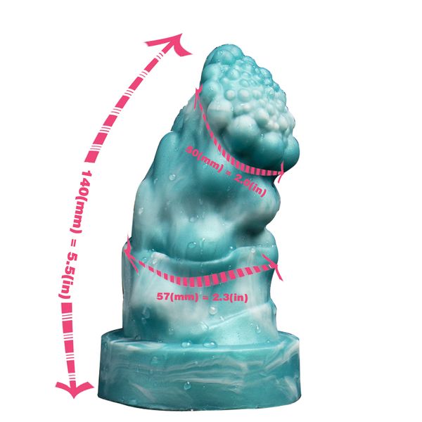 Stimulatiespeelgoed Siliconen plug Vestibulaire homo anale prostaat massager Dilatator Grote dildo Seks_voghion.com