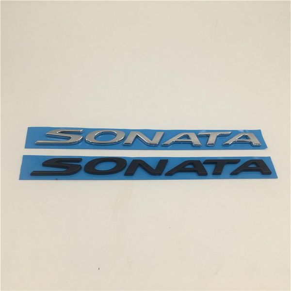 Para Hyundai Sonata Emblema Traseira Porta-malas Logótipo Placa Decalque247J