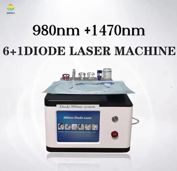 Laser a diodi laser di qualità medica 980nm 1470nm Endolifting Skin Tightening vascolare / vasi sanguigni / macchina chirurgica per la rimozione delle vene del ragno lipolisi liposuzione