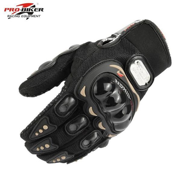 Luvas de motocicleta para esportes ao ar livre Pro Biker Dedo inteiro Moto Moto Motocross Equipamento de proteção Guantes Luva de corrida 2693