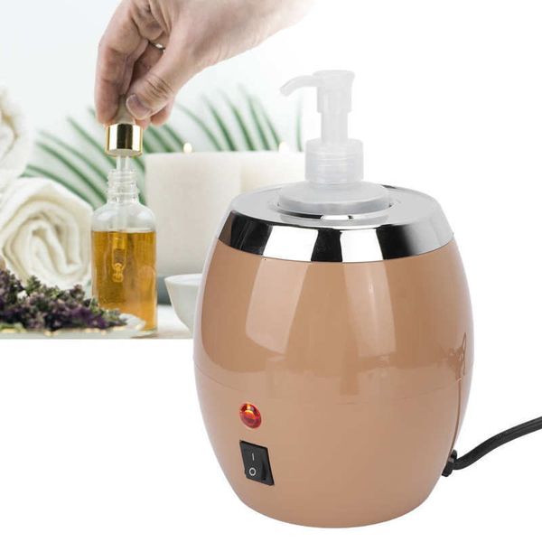 Massageador de Costas Aquecedor de Óleo de Massagem Elétrico Aquecimento Rápido Temperatura Essential Warmer Frasco Único Loção Creme 230729