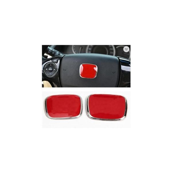 H Auto Volante dell'automobile Distintivi dell'emblema Adesivo Simboli Copertura Nero Blu Rosso Nero Rosso Tutte le auto323K