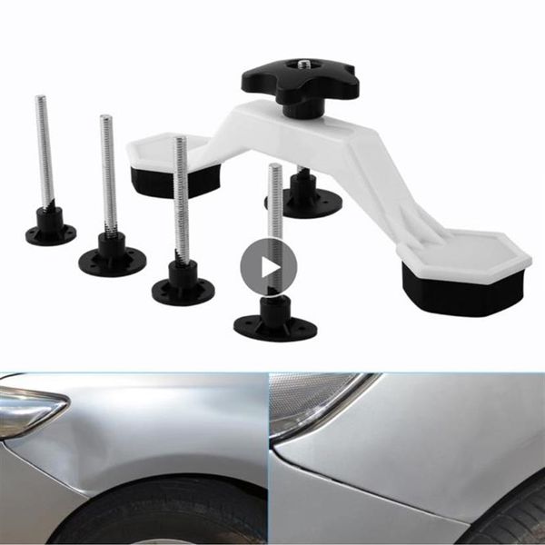 Ferramenta de correção de danos corporais para reparo de amassados de carro, extrator de ponte para remoção de amassados, abas de cola, kit de ferramentas para reparo manual sem pintura Universal245o