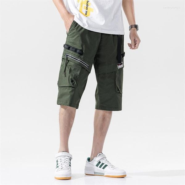 Shorts Masculino Cargo Masculino Algodão Camuflado Calça Curta Estilo Casual Confortável 2023 Verão Roupas de Alta Qualidade