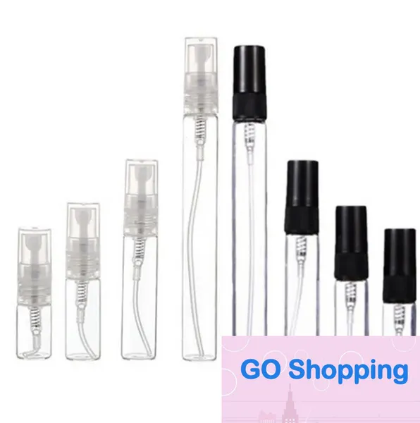 2 ml 3 ml 5 ml 10 ml Glassprühflasche Parfüm Leere Glasfläschchen Nachfüllbare Flaschen Kosmetikbehälter Probenfläschchen 1000 Stück