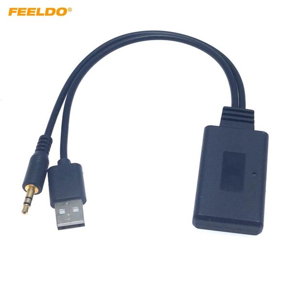 Carro carro 12 v áudio sem fio bluetooth módulo usb 3 5mm soquete música aux adaptador para modelos de carro universal receptor bluetooth aux cab2528