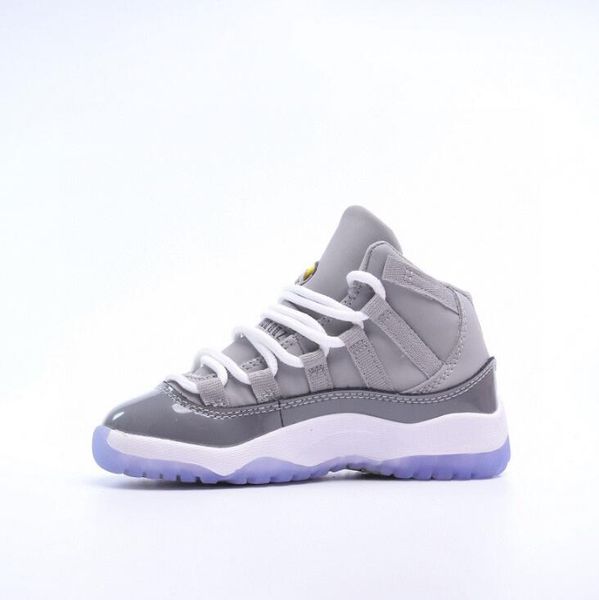 Kids Jumpman 11 Shoes 11s кроссовки для малышей 11 Дети для мальчиков баскетбольные черные средние кроссовки Chicago дизайнерские синие кроссовки для малышей для молодежи для младенцев Спортивные состязания