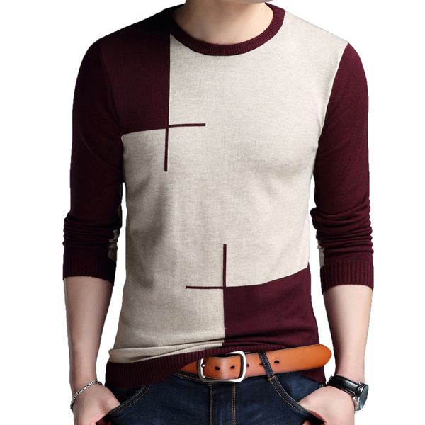 Maglioni da uomo Casual spesso caldo inverno maglione lavorato a maglia di lusso da uomo indossare abito in jersey pullover lavorato a maglia uomo moda maschile 71819 230728