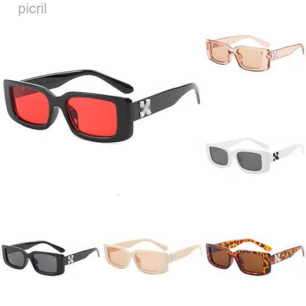 Óculos de Sol Moda Armações Offs Óculos de Sol de Luxo Marca Arrow x Frame Óculos de Rua Masculino Feminino Hip Hop Óculos de Sol Masculino Feminino Esportes Viagens Sol