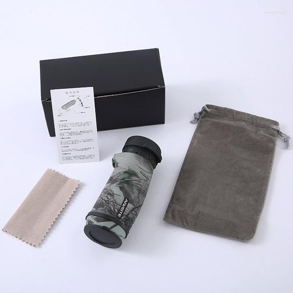 Teleskop 10x32 Monokular Tasche Mini HD Camouflage Wasserdichte Optische Monokulare Outdoor Camping Vogelbeobachtung Teleskope