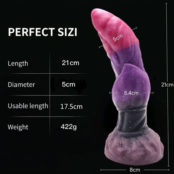 Anal Dildo Adult Supplies Special-Shaped Monster dildo Liquid Silicone Porno Sex Toys Realistic Huge_voghion.com