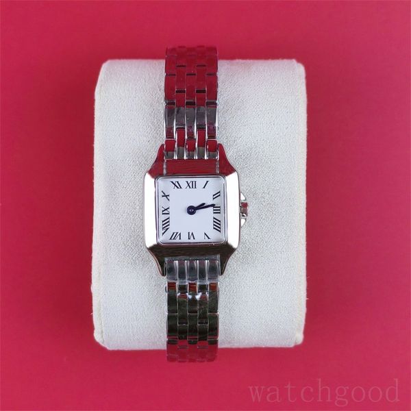 Square montre femme panthere designer relógio diamante famoso agulha azul quartzo movimento reloj ice out relógios femininos duráveis casuais dh013 Q2