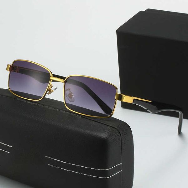 Дизайнер Mercedes-Benz Top Sunglasses Z58 Business Маленькая квадратная мужская тарелка Оптические очки.