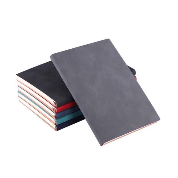 Notizblöcke Soft Er Notebook Portable Pocket Notepad Travelers Journals School Office Meeting Record Notebooks Drop Delivery Business Ind Ot63N