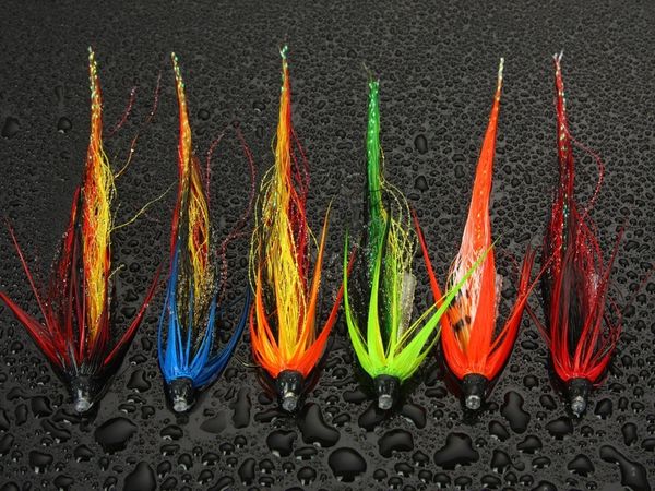 Baits Lures Scottish und Spey Shrimp Tube Fly Needle Tube Salmon Flies Selection12er-Pack 230728