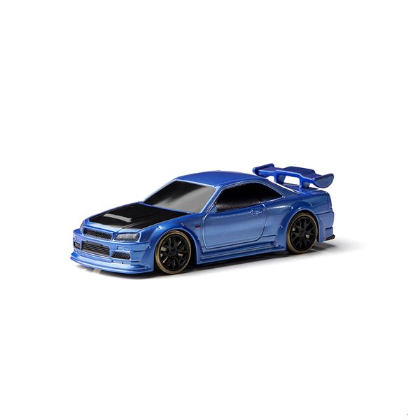 ElectricRC Car IN STOCK Turbo Racing C64 Drift RC Car con Gyro 1/76 Scale Mini Full Proportional RTR 24GHZ Telecomando TypeC Ricarica 230729