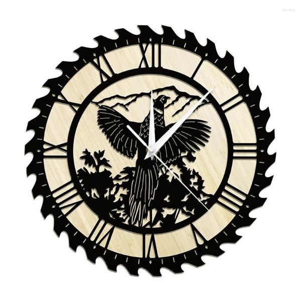 Настенные часы фазанская охота