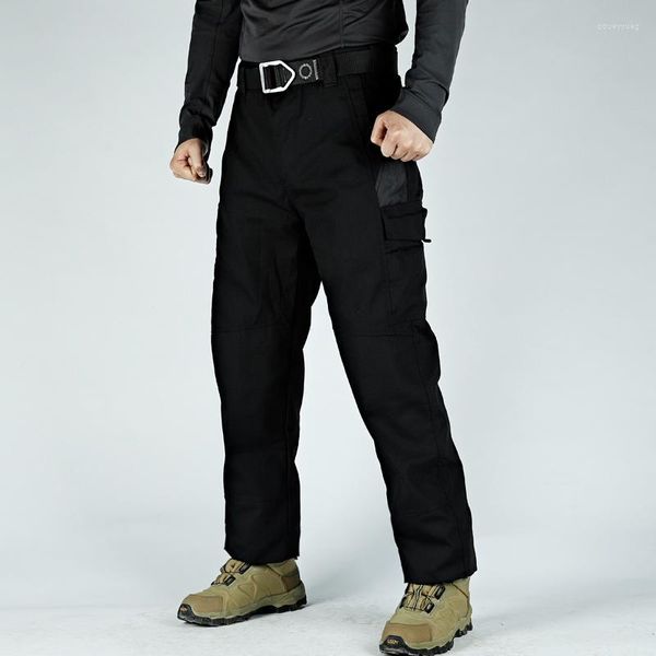 Pantaloni da uomo Cargo Spring And Autumn Spot Outdoor Tactical Tasca multifunzionale resistente all'usura