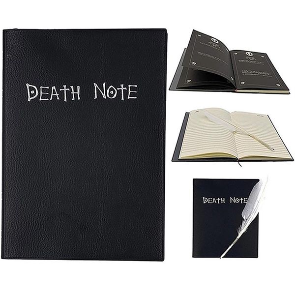 Quaderno Death Note collezionabile School Large Anime Theme Writing Journal Cuaderno 210611295y
