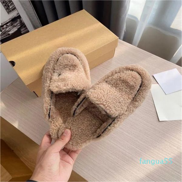 2023 Designer Women Slippers мягкие туфли модные ткани тапочки мультфильм Алфавит розовый синий черный коричневый холст размером 35-40