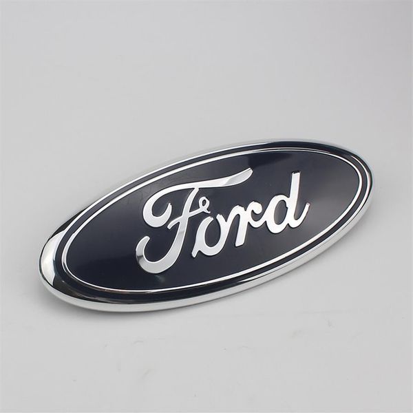 FIT Per Ford Logo 9 pollici cofano anteriore cofano distintivo emblema e adesivo bagagliaio posteriore F150 F250 Explorer auto Logo220J