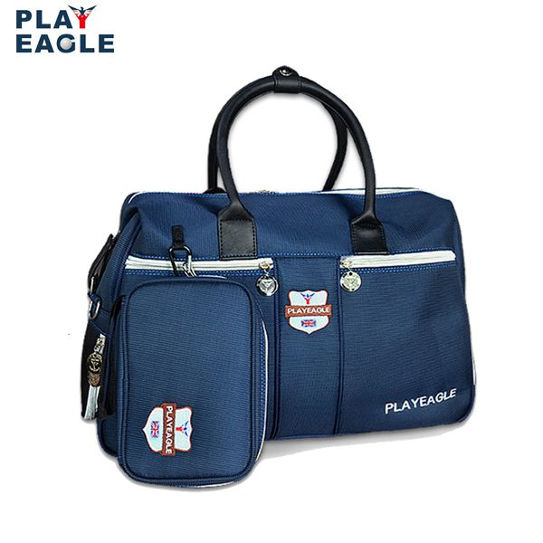 Golftaschen PLAYEAGLE Golf Boston Tasche mit Schuhschicht Nylon, große Kapazität, Golfbekleidungstasche für Reisen, Golf-Reisetasche mit Tragegurt, 230728