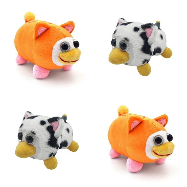 Фаршированные плюшевые животные Peepy Fueped Toy Custom Custom Soft Animal Colls Children Peepy Cow Patter