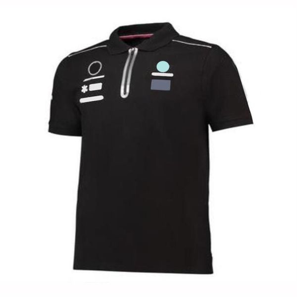 2021 F1 Custom Car Series Kurzarm-POLO-Rennanzug-T-Shirt mit Co-Branding, Team-Formel-1-Auto-Fan-Anzug, schnell trocknend, atmungsaktivab257i