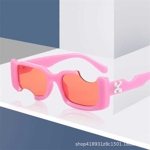 56% DI SCONTO Commercio all'ingrosso di occhiali da sole Nuovi occhiali da sole UV400 Hip Hop Personality Glasses Funny Gaps Sunglasses