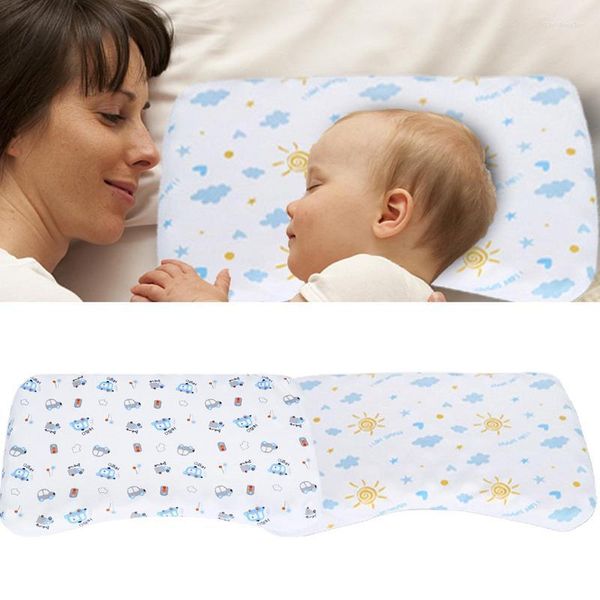 Travesseiro para bebê dormir algodão macio multifuncional enfermagem maternidade amamentação crianças conforto capa lavável