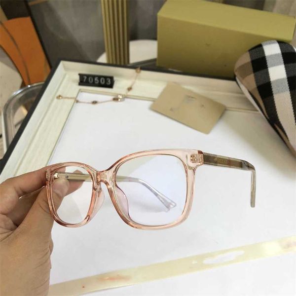 50% Rabatt auf Großhandel der Sonnenbrille Mode für Männer Frauen Myopia Brille Rahmenplatte Optische japanische und koreanische Stil Live Flat Mirror