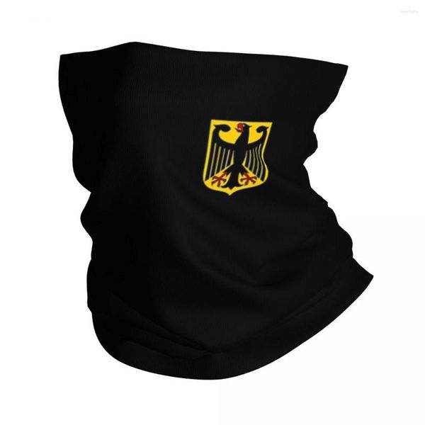 Sciarpe Stemma Germania Bundesadler Bandana Scaldacollo Bandiera tedesca Aquila Maschera Sciarpa Passamontagna multiuso Ciclismo Unisex Adulto