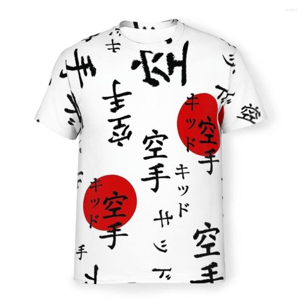 Herren-T-Shirts Lucas's The Karate Kid Outfit Spezielles Polyester-T-Shirt Bequemes, kreatives, dünnes Hemd