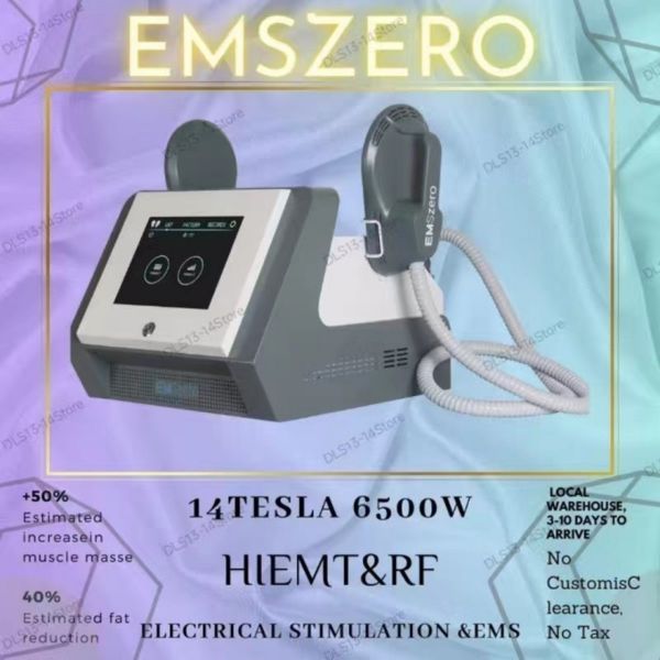 Protable EMSzero Body Slimming Muscle Stimulate Fat Removal DLS-emslim 14 Tesla 6500W Muscle Sculpting Beauty Machine