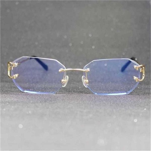 56% de desconto nos óculos de sol 2023 Vintage Carter Piccadilly Clear Glasses Frame para prescrição de óculos de luxo exclusivos de receita Mulheres e Menkajia Novo