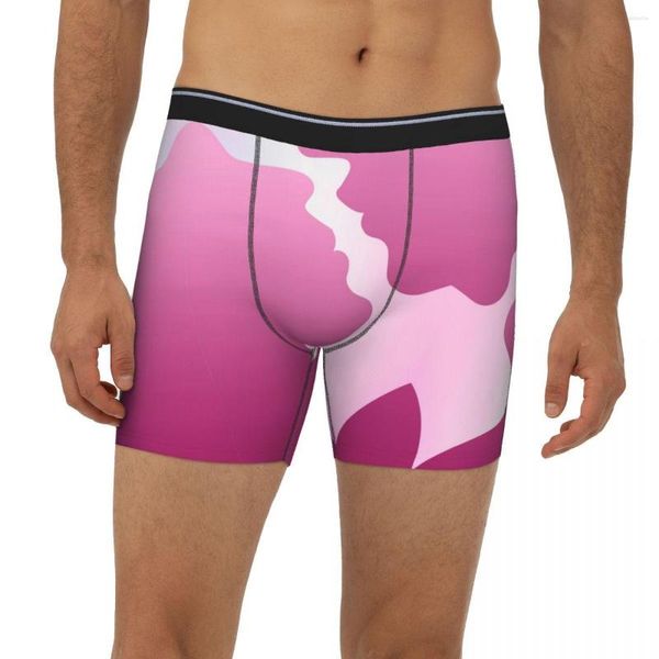 Unterhose Pink Love Breathbale Höschen Herrenunterwäsche Boxershorts erweitert